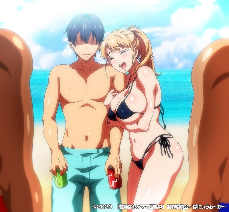 OVA義姉はヤンママ授乳中#2 水着と浴衣と混浴温泉 画像6