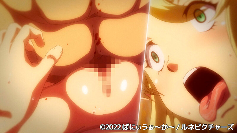 OVA巨乳エルフ母娘催● #1 エルフの国を蹂躙する男。汚された女王と姫 画像19