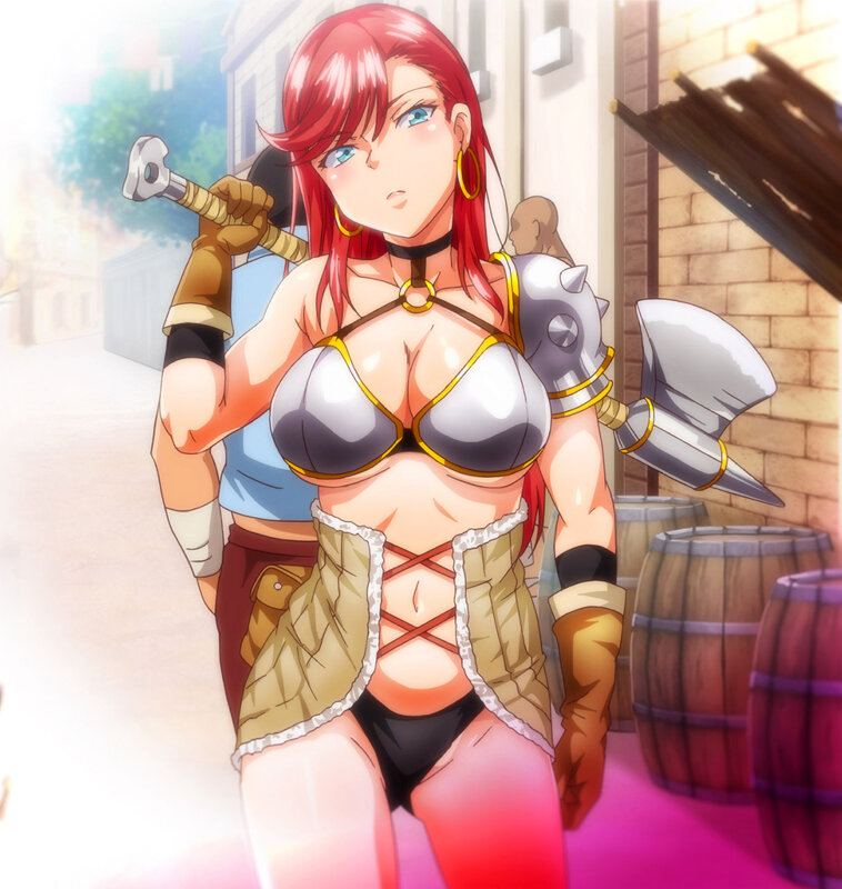 OVA異世界ヤリサー #1 女戦士と新米女冒険者 異世界でもハメちゃうっしょw 画像1