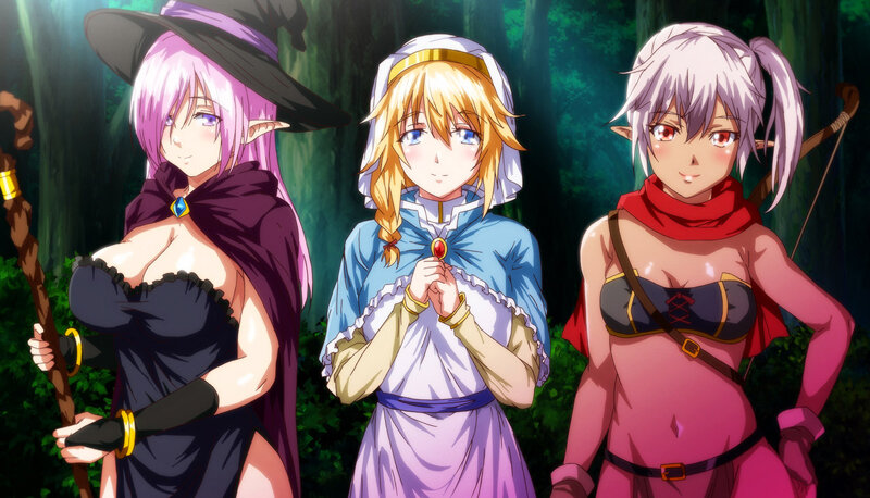 OVA異世界ヤリサー #1 女戦士と新米女冒険者 異世界でもハメちゃうっしょw 画像11