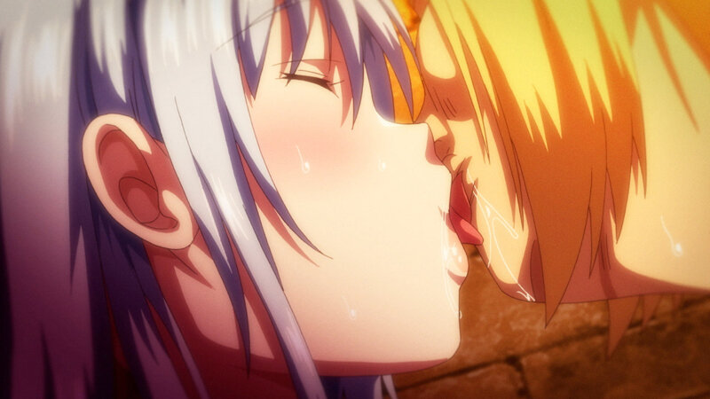 OVA異世界ヤリサー #2 百合カップルと人妻 男の良さ教えてやんよw 画像12