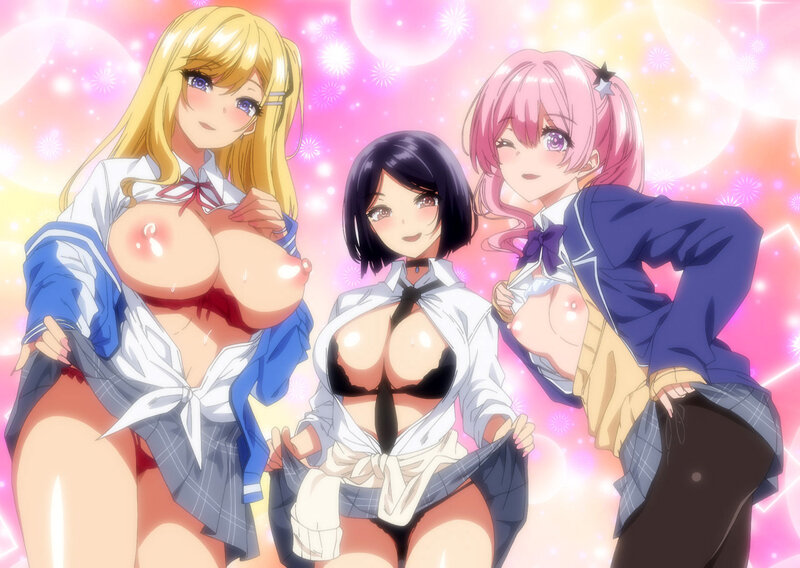 OVA陰キャカップルが陽ギャル達とSEXトレーニングする話 #1 画像5