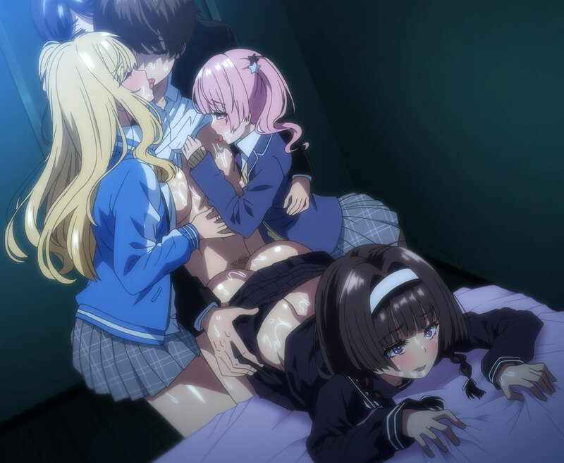 OVA陰キャカップルが陽ギャル達とSEXトレーニングする話 #2 画像9