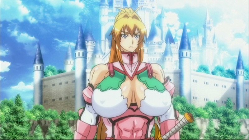 豚の如き山賊に捕らわれて処女を奪われる巨乳姫騎士&女戦士~絶対チ○ポなんかに負けたりしない!!~ THE ANIMATION 画像5