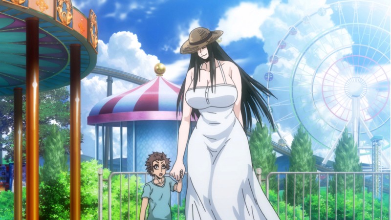 八尺八話快樂巡り(はちしゃくはちわけらくめぐり)~異形怪奇譚~ THE ANIMATION 『八尺様 夢物語』 画像3