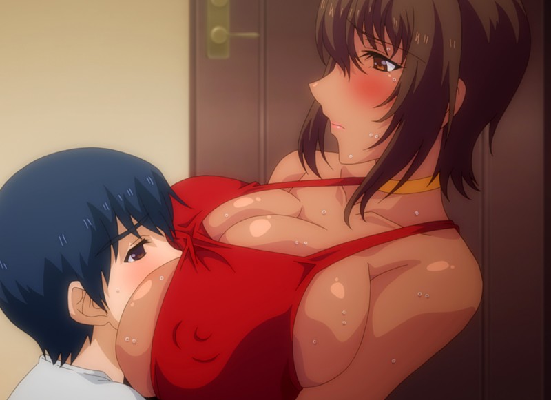 母ちゃんの友達にシコってるところ見られた。 THE ANIMATION 画像1
