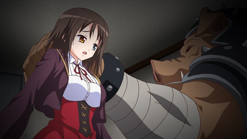 JKとオーク兵団~悪豚鬼に凌虐された聖女学園~ 「クールなオッドアイ・雪乃~ハメる裏切りと豚足巨根」 画像13