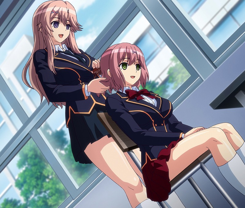 学園で時間よ止まれ 止まる日菜と動く香奈子。 固まる白濁液と流れる破瓜の血 編 画像2
