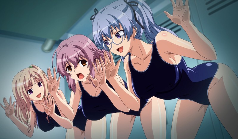 学園で時間よ止まれ プールを満たす白濁液。 スクール水着は浮かばない編 画像3