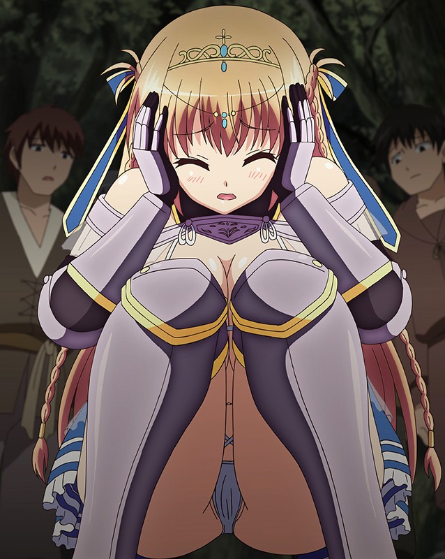 魔剣の姫はエロエロです ~露出姫と腹黒エルフのワンワン散歩◆~ 画像1