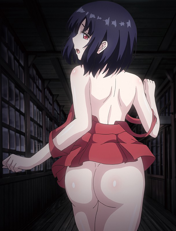 トイレの花子さんVS屈強退魔師 ~悪堕ちマ○コに天誅ザーメン連続中出し~ 第一怪 怪奇『トイレの花子さん』! 悪堕ち巨乳の吊りスカート 画像17
